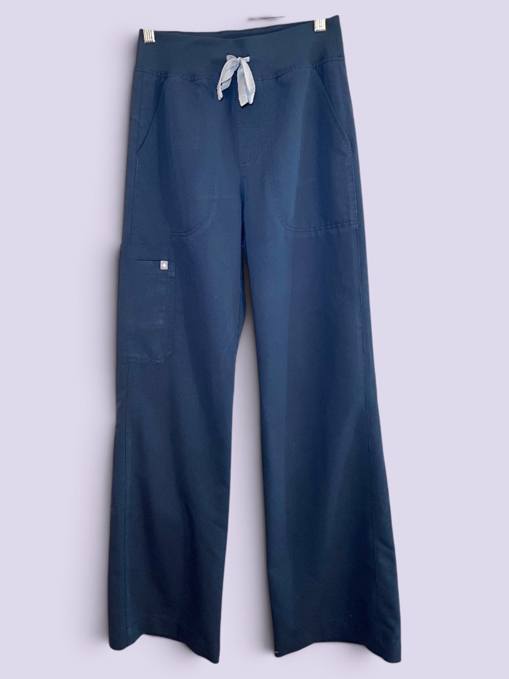 Isabel Dark Harbor (#8963) High Rise Wide Leg Scrub Pant Size XST